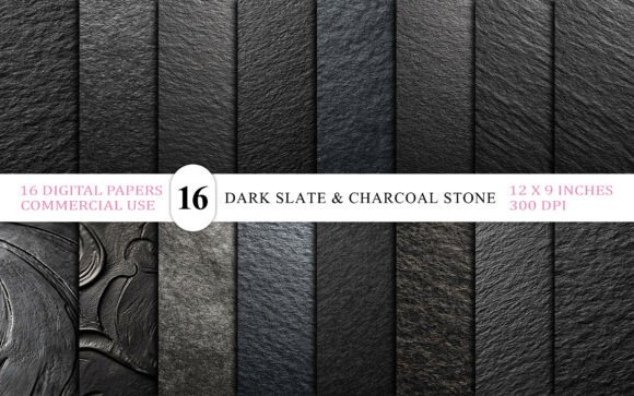 Download Dark Slate &amp; Charcoal Stone Texture - Stone Collection
